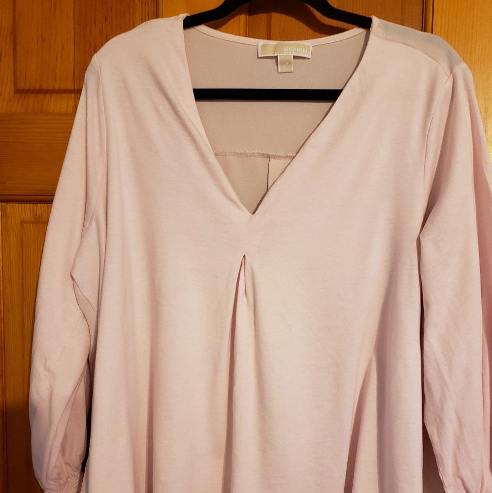 MICHAEL Michael Kors pink shirt. Size 2X.